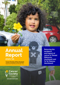 Cancer Society Auckland Northland  - Annual Report 2020-2021