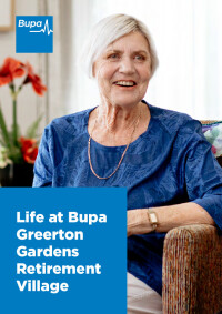 Bupa Greerton Gardens Retirement Village brochure