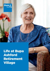 Bupa Ashford Retirement Village brochure