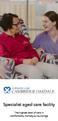 Ultimate Care Cambridge Oakdale Brochure