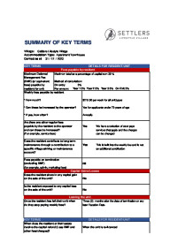 Summary of Key Terms