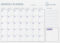 Monthly Planner