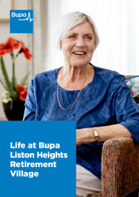 Bupa Liston Heights Retirement Village - brochure