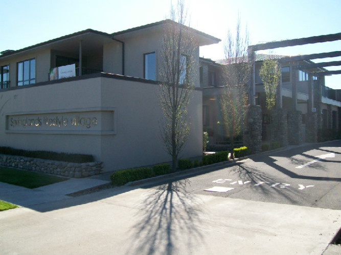 Springlands Lifestyle Village Blenheim Hospital