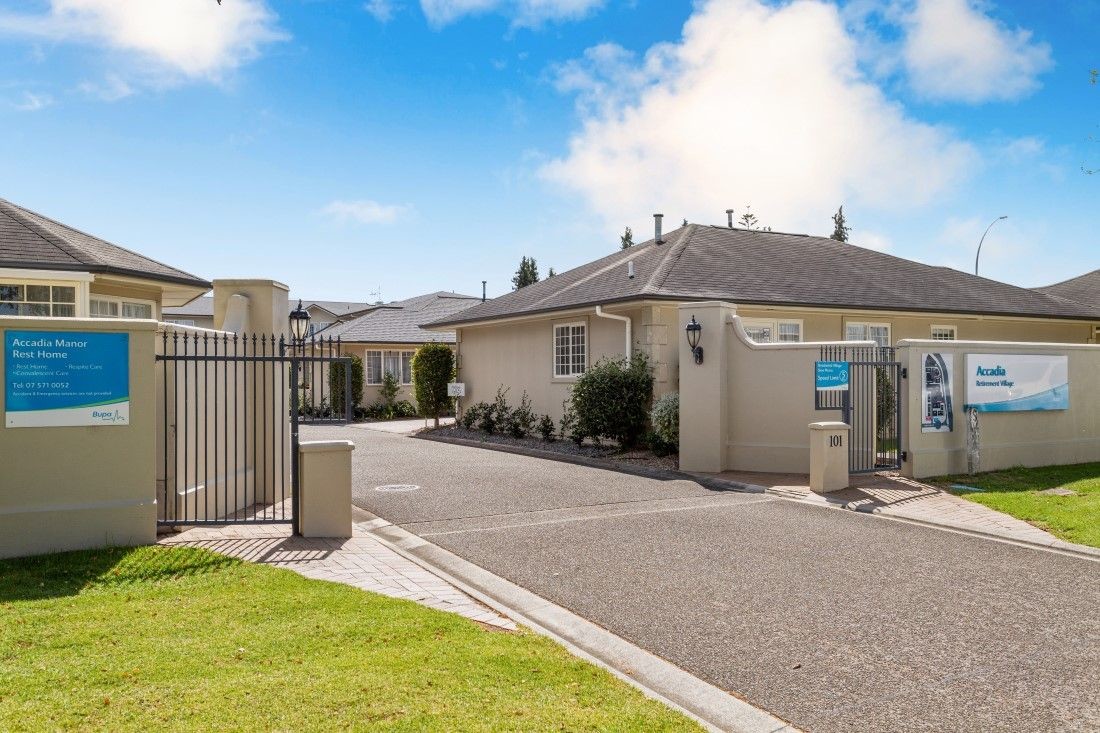Bupa Accadia Retirement Village, Tauranga Retirement Villages to