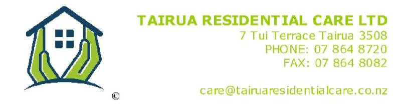 Tairua Residential Care Ltd logo