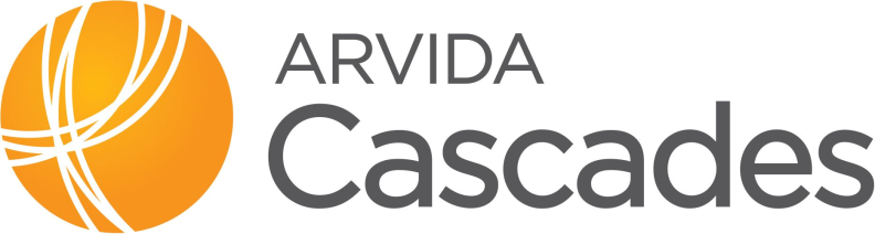 Arvida Cascades logo