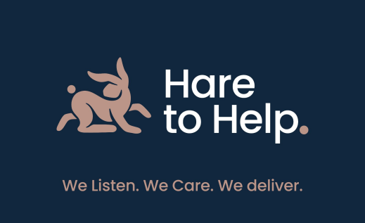 Hare to Help logo