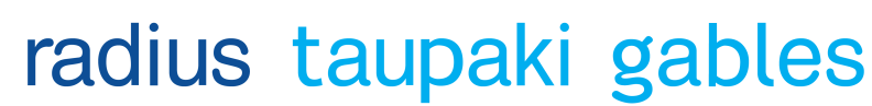 Radius Taupaki Gables logo