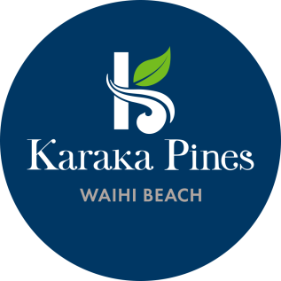 Karaka Pines Waihi Beach logo