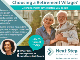 image for what's new at Next Step Retirement Living