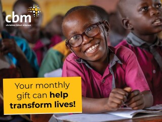 image for what's new at CBM Christian Blind Mission