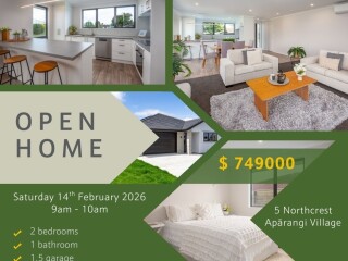 image for what's new at Apārangi Village