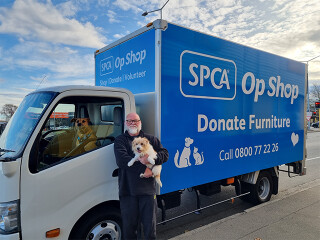 image for what's new at SPCA Op Shop Trucks - Free pick-up service