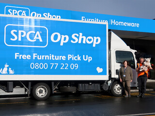 SPCA Op Shop Trucks - Free pick-up service whats new image