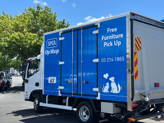 image for what's new at SPCA Op Shop Trucks - Free pick-up service